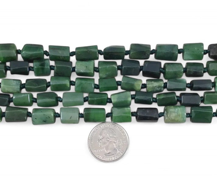 Nephrite Jade Cut Tubes