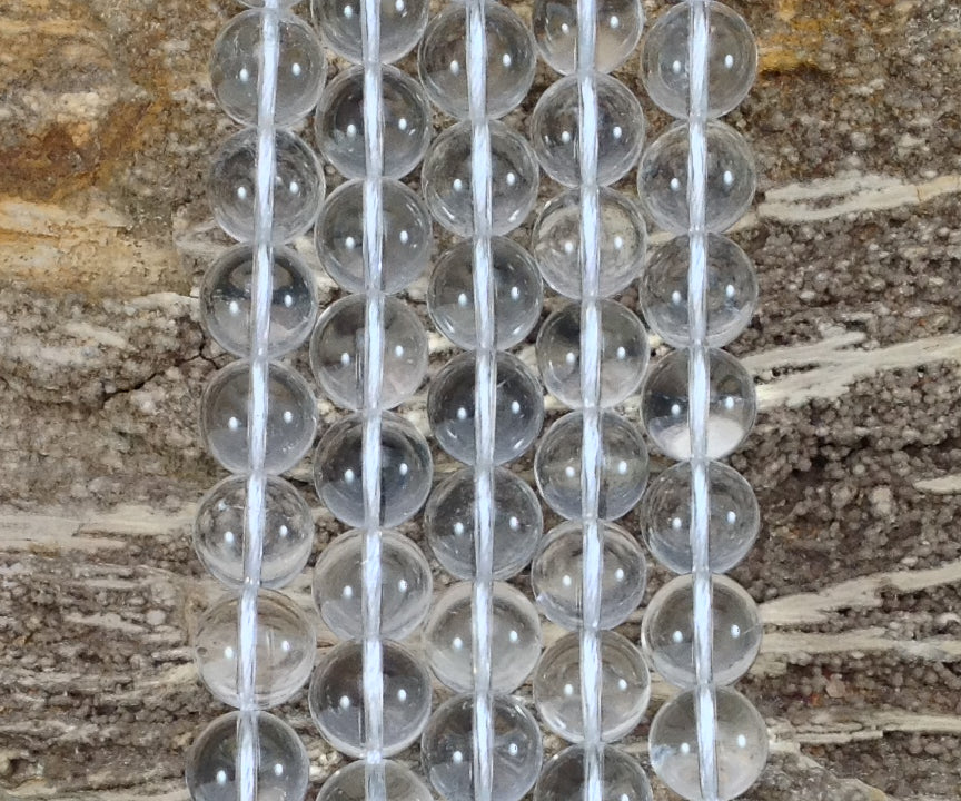 Crystal Clear Quartz Round