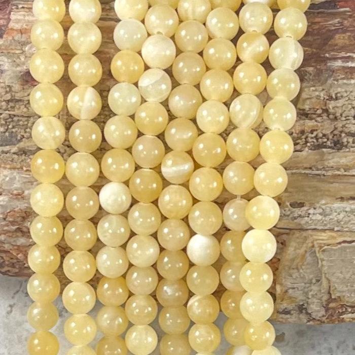 Honey Calcite aka Jade Round