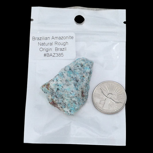 Brazilian Amazonite Natural Rough Freeform (1 pc)