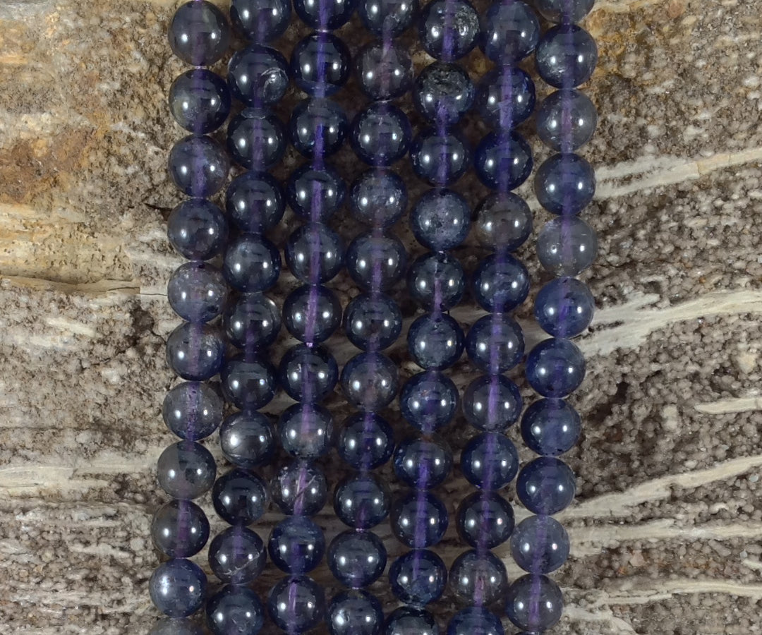 Iolite Round 6mm 8mm