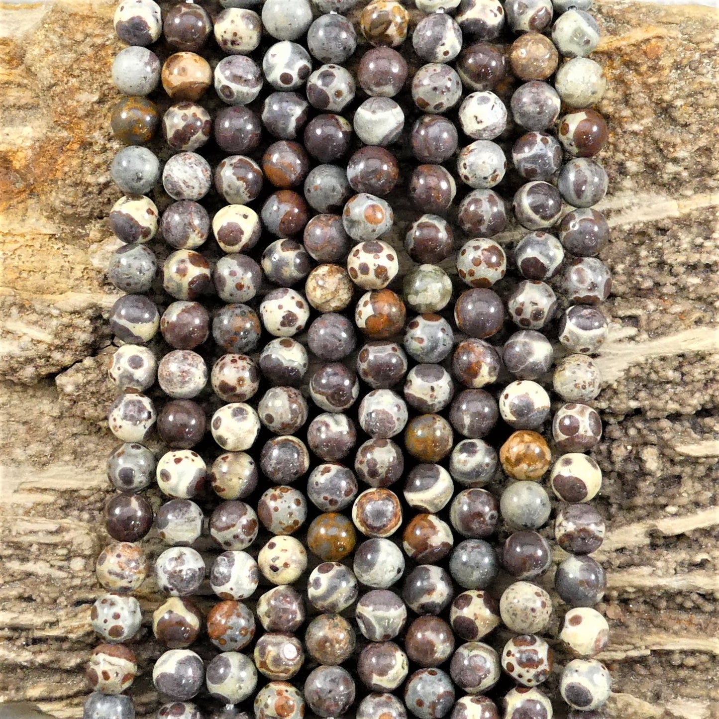 Orbicular Jasper Round 6mm 8mm