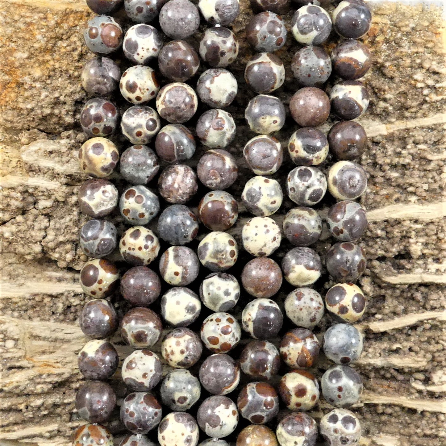 Orbicular Jasper Round 6mm 8mm