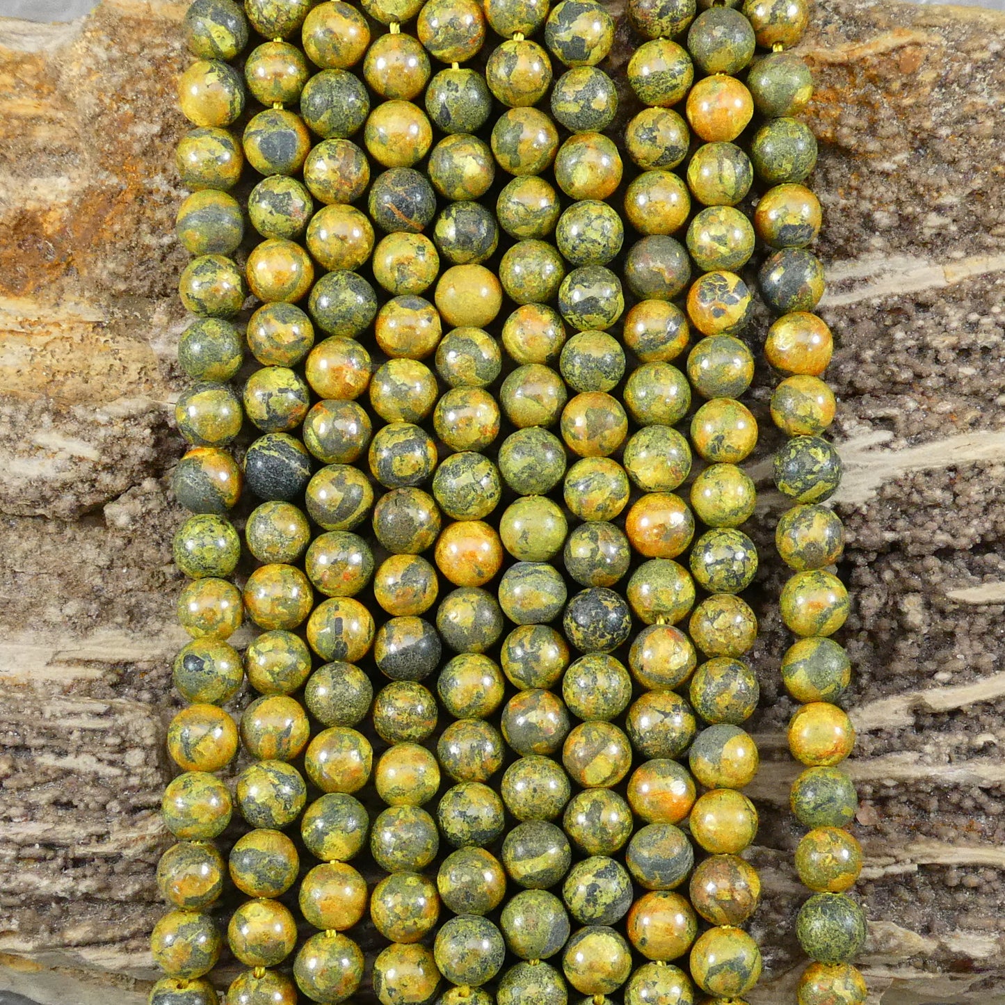 Sulfur Mineral Round