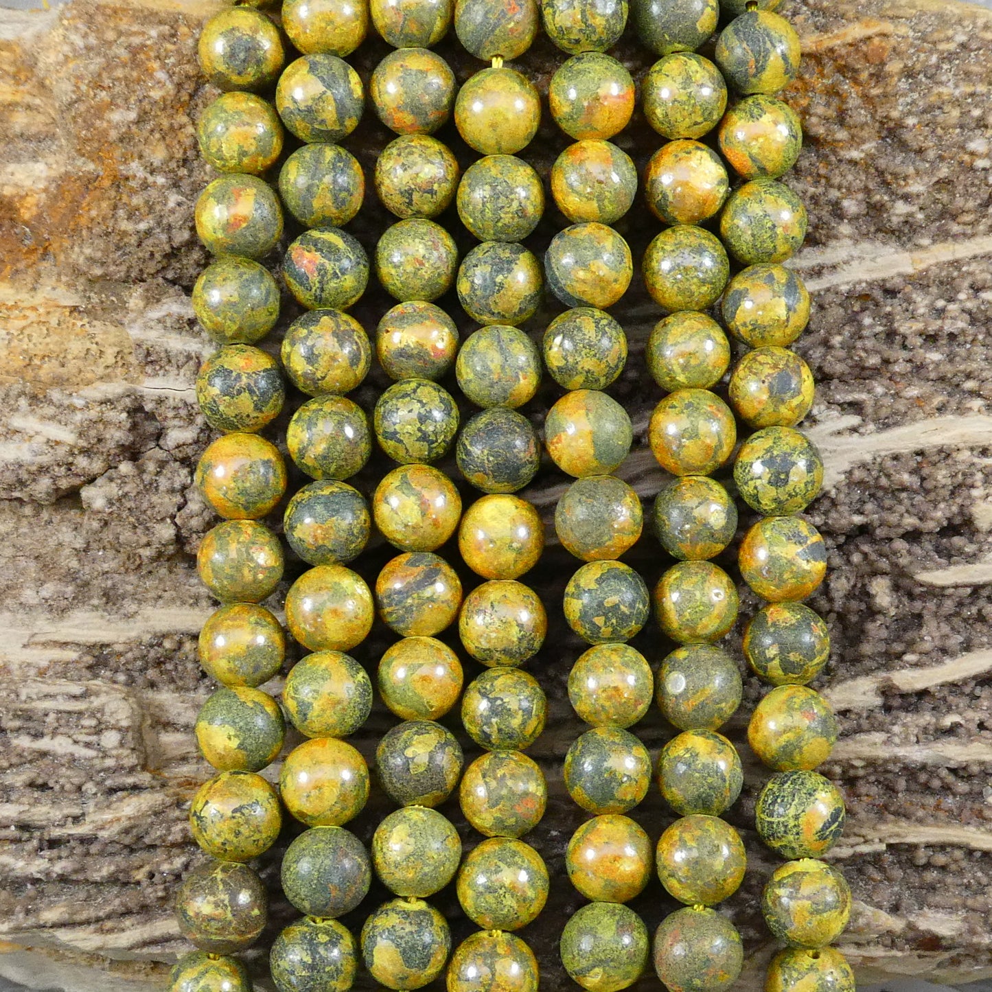 Sulfur Mineral Round