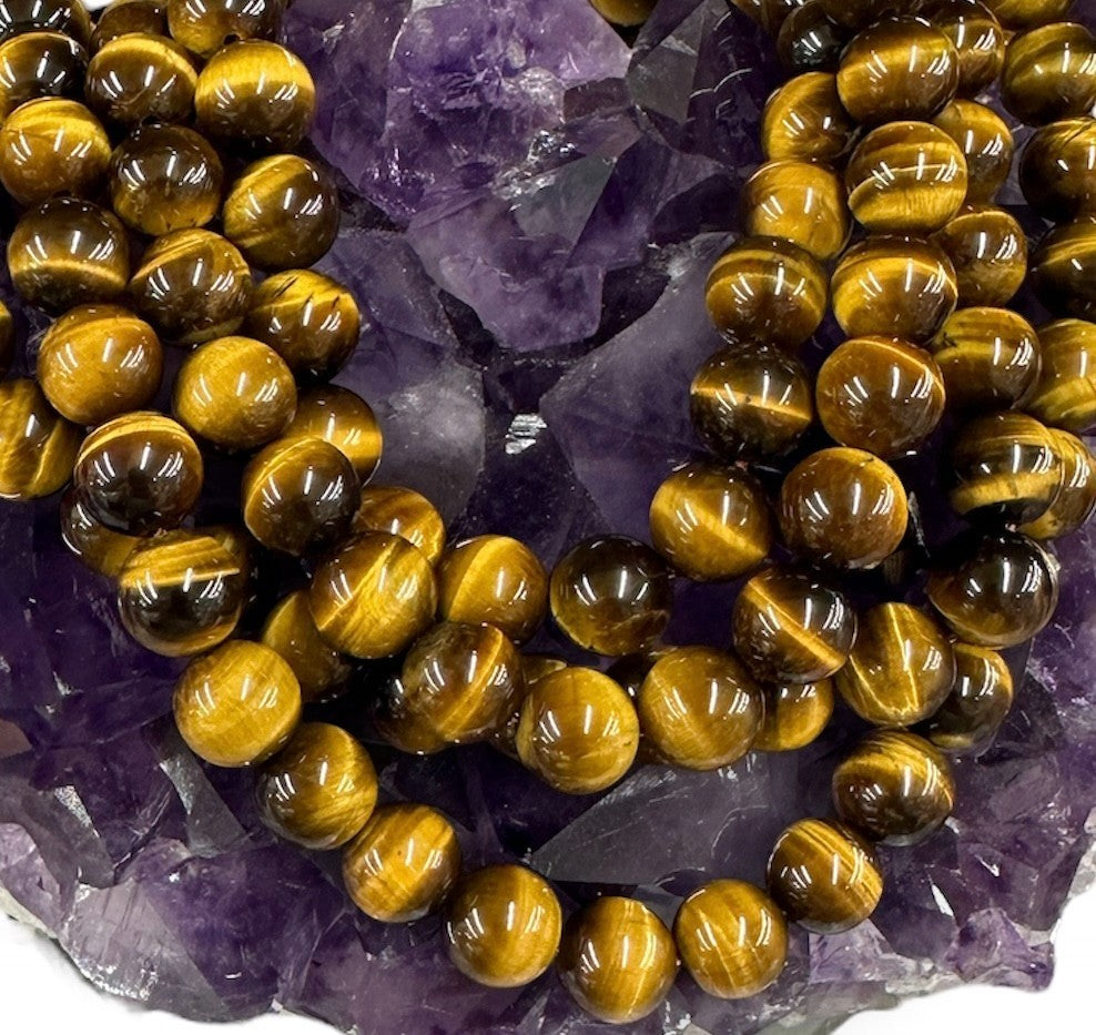 Yellow Tiger Eye Round