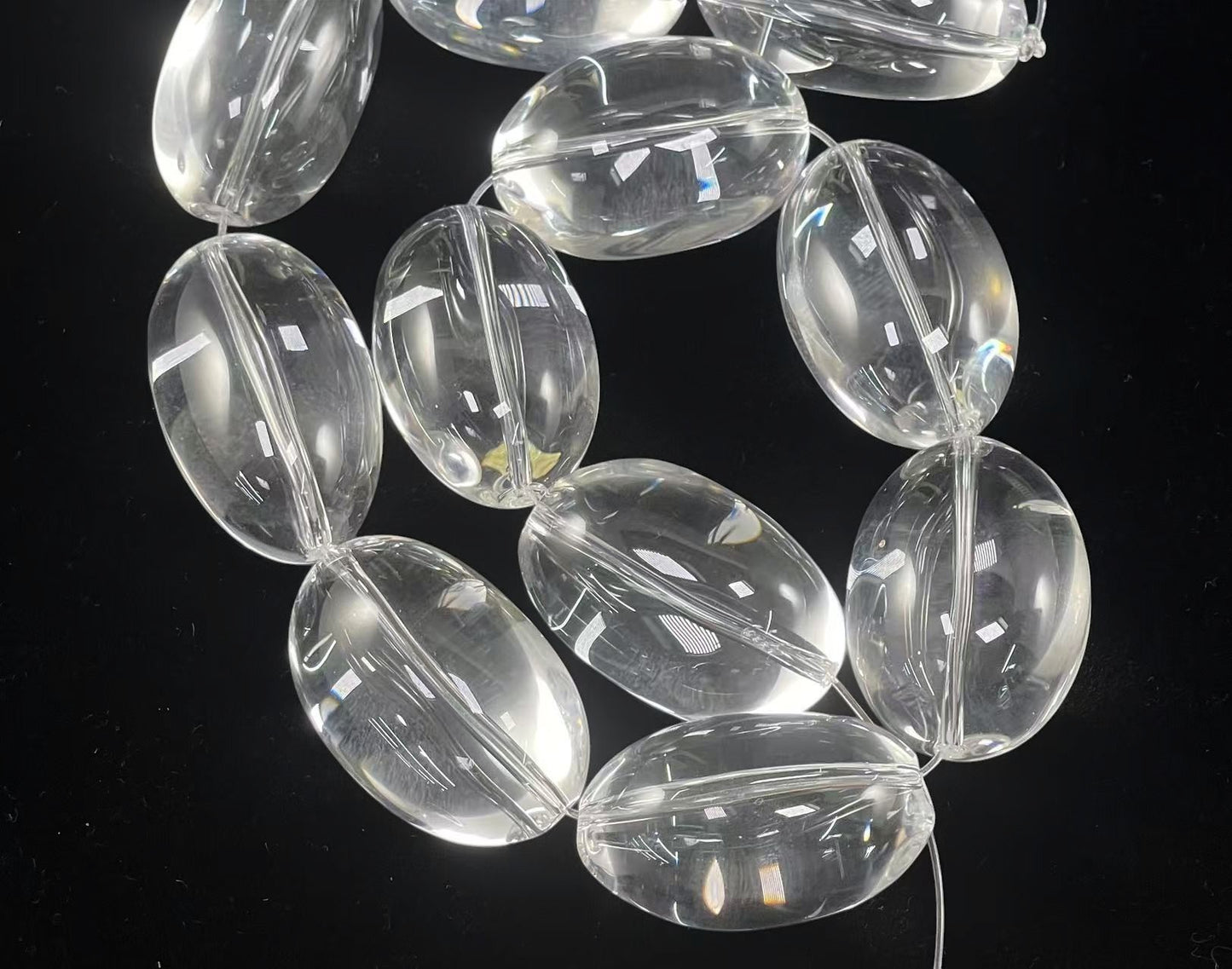 Natural Crystal Clear Quartz, Nugget AA+ Grade, 21-25x 36-38mm Rare Size