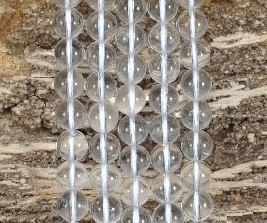 Crystal Clear Quartz Round