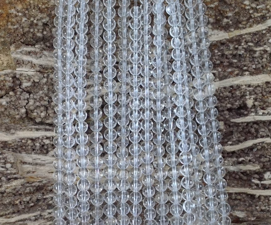 Crystal Clear Quartz Round