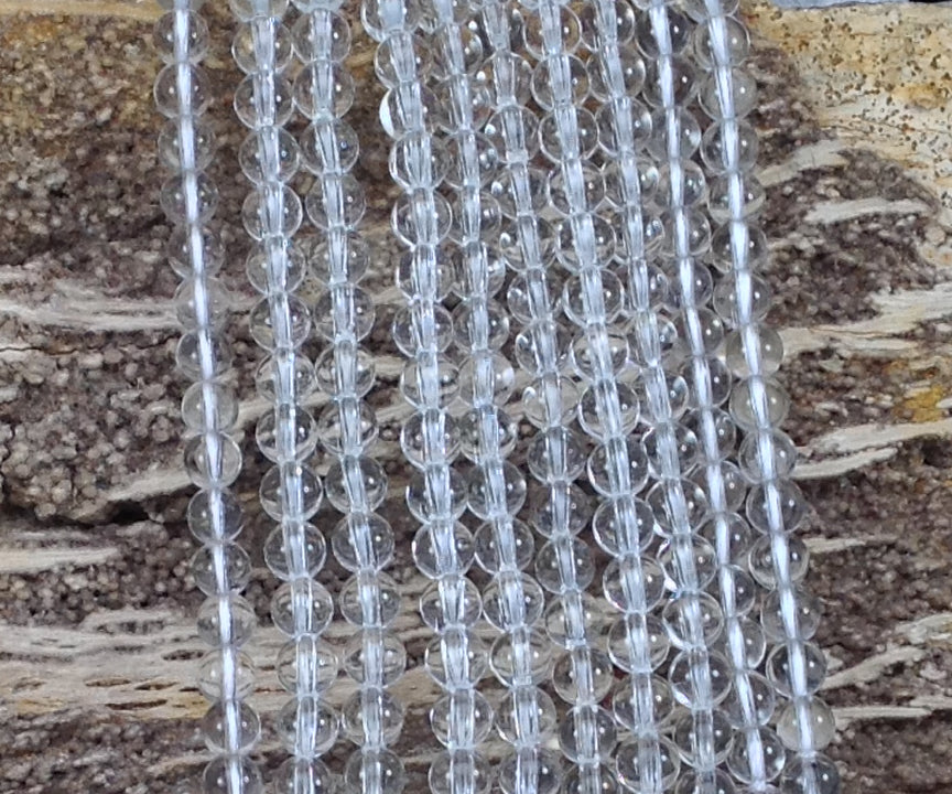 Crystal Clear Quartz Round