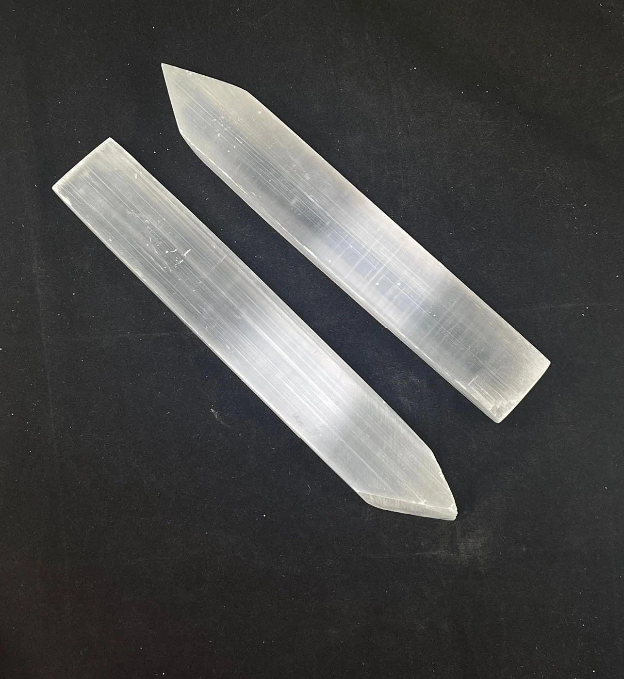 Selenite, Slab w/ Point/ Ruler, 7.75-8in Length (1pc)