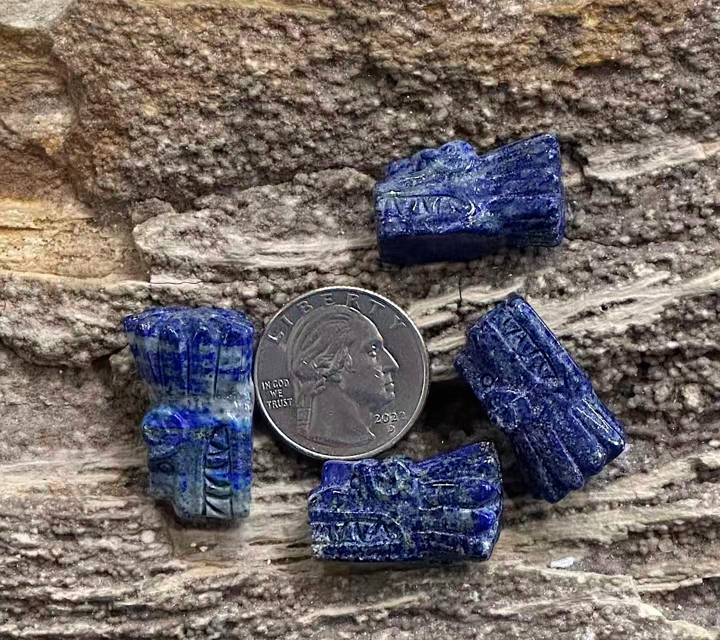 Mayan/Aztec Quetzalcoatl Dragon Head, Feathered Serpent Head, Bead Spacer, flying reptile