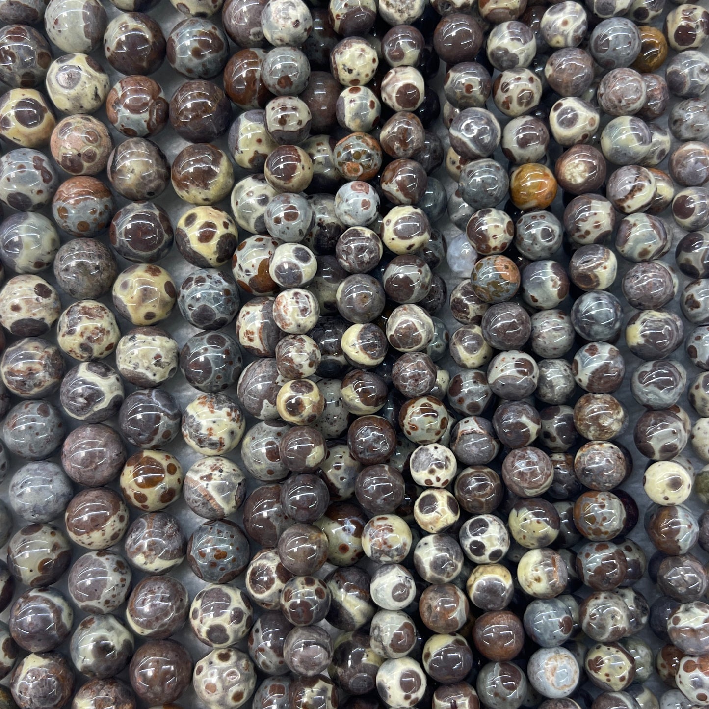 Orbicular Jasper Round 6mm 8mm