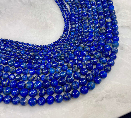 Natural Lapis Round