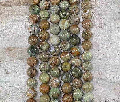African Green Opal Round