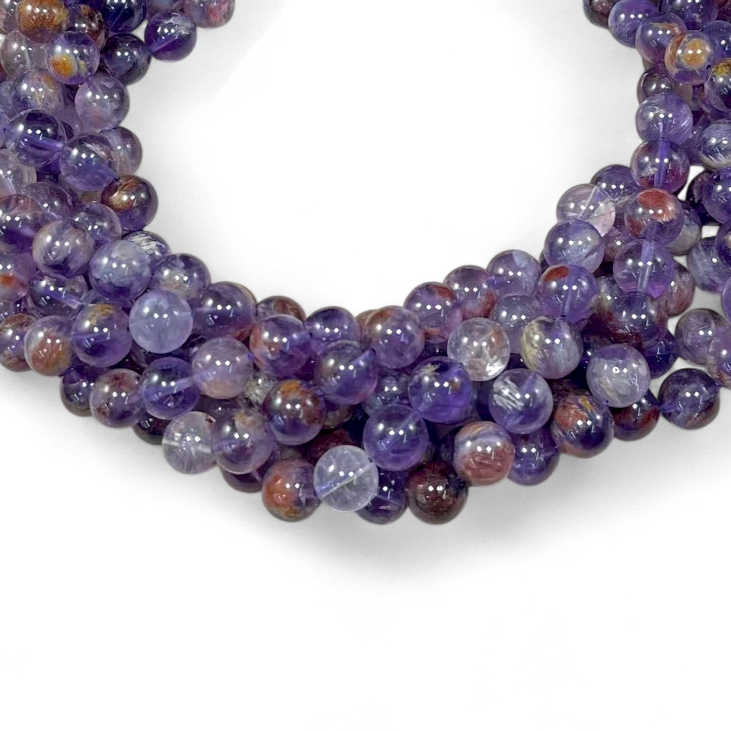 Amethyst w/ Hematite Inclusions aka Auralite 23 Round