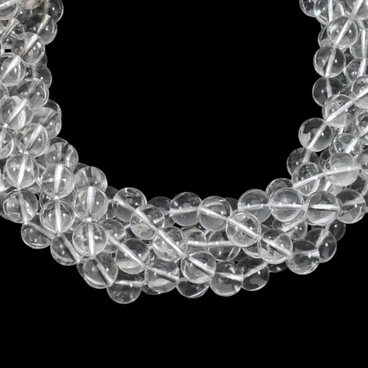 Crystal Clear Quartz Round