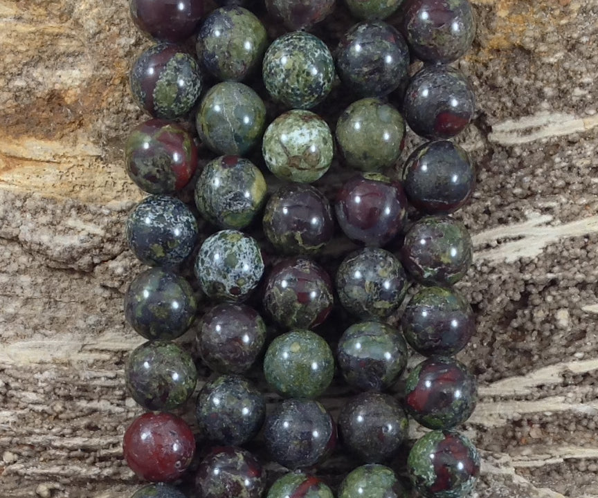 Dragon Bloodstone Round