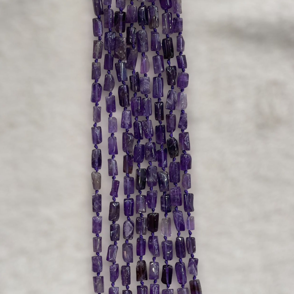 Amethyst Cut Tubes