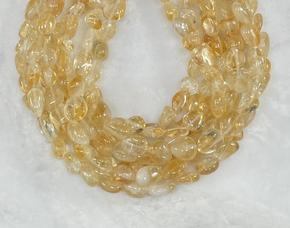 Citrine Nugget Strands