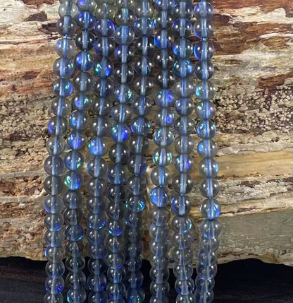 Mermaid Glass Beads aka Mystic Aura Quartz Round 6mm 8mm