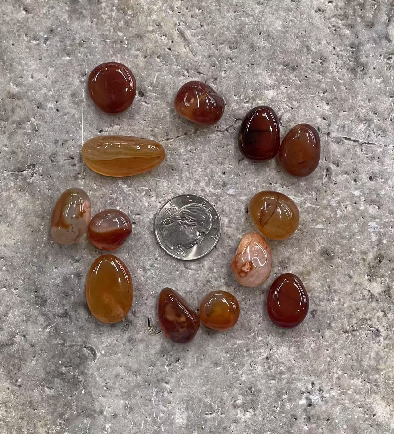 Carnelian Tumble Nuggets