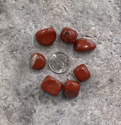 Cappuccino Jasper aka Red Jasper Tumble Nuggets