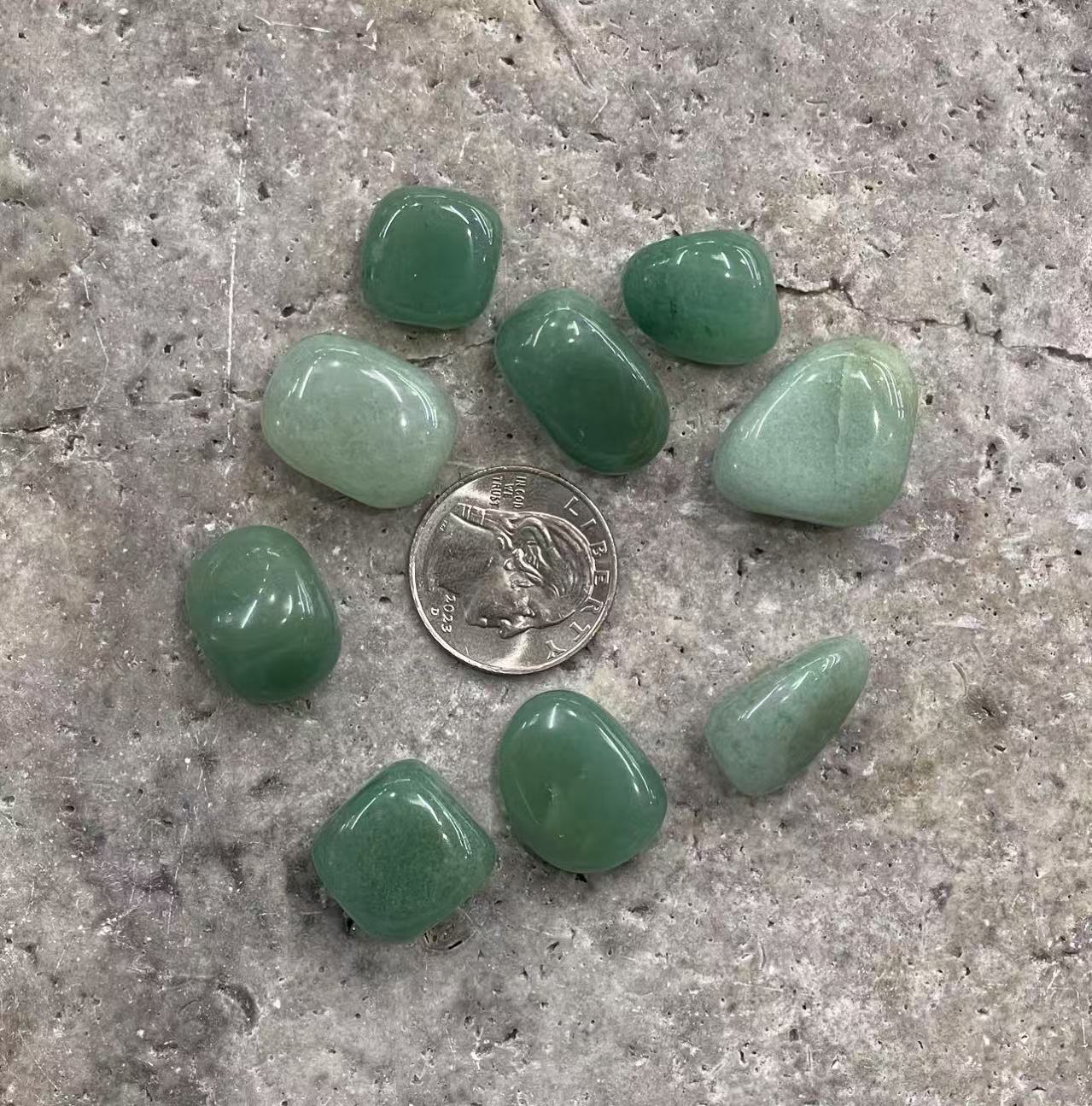Green Aventurine Tumble Nuggets