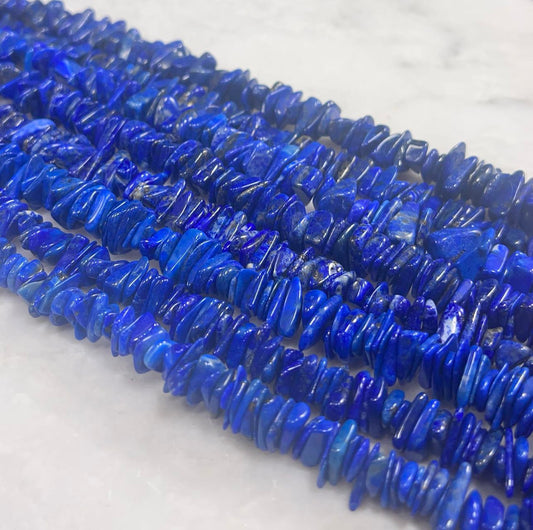 Lapis Chips Strands