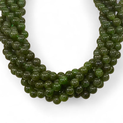 Nephrite aka Jade A Grade Round 6mm 8mm