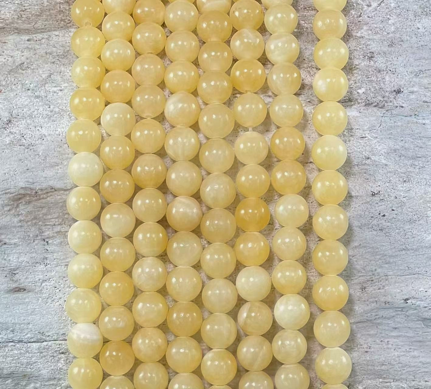 Honey Calcite aka Jade Round