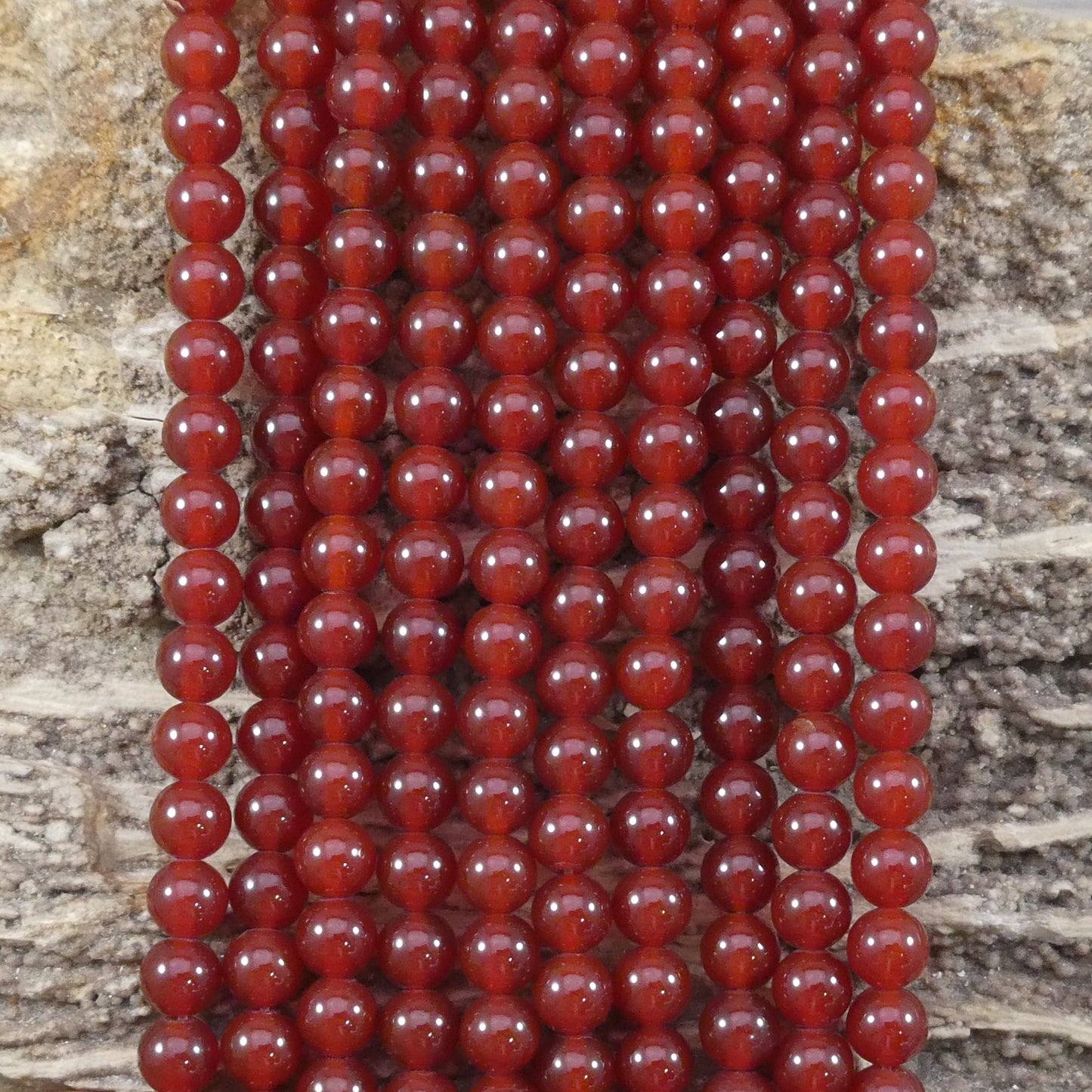 Carnelian (Heat Treated) Round