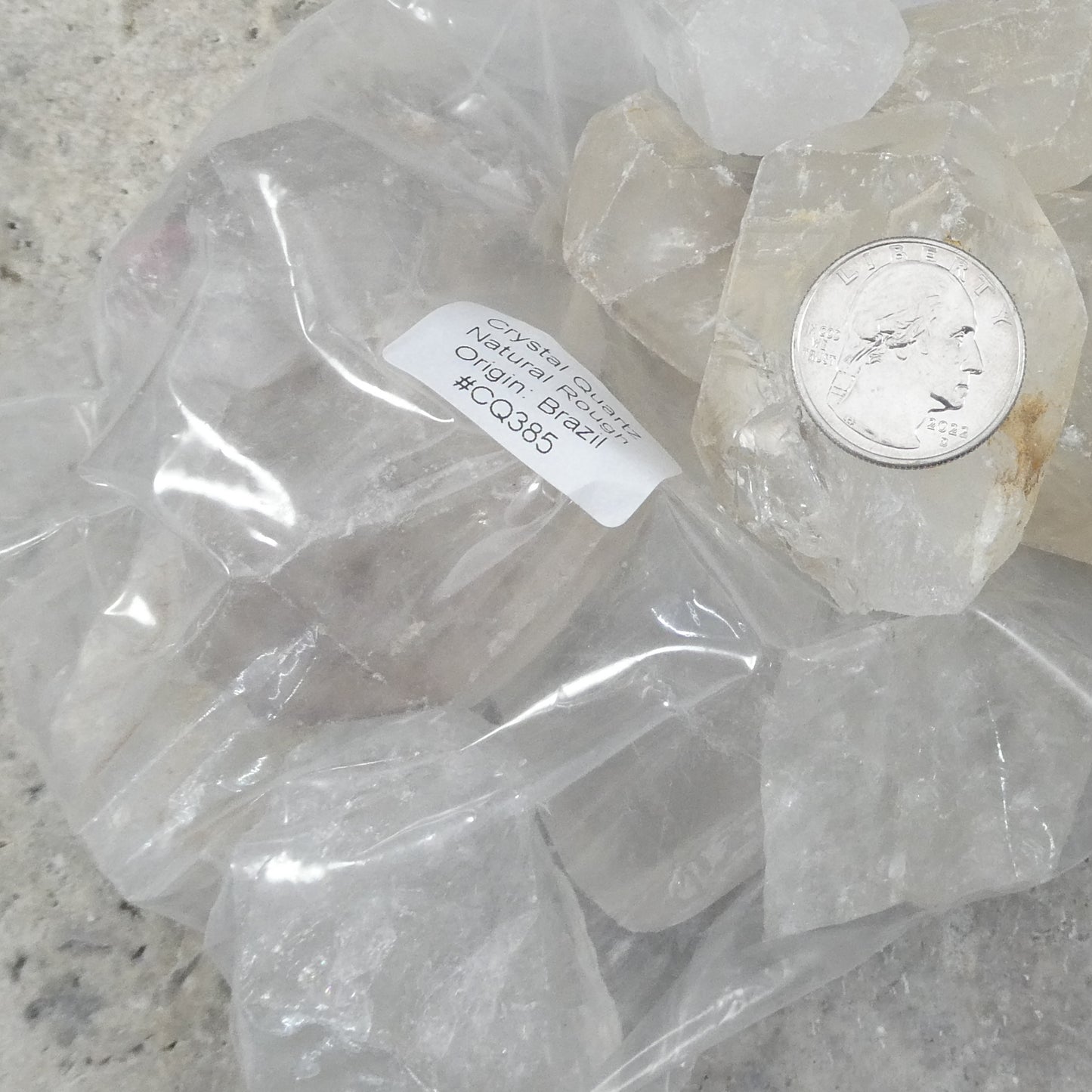 Crystal Quartz Natural Rough Freeform (1 pc)