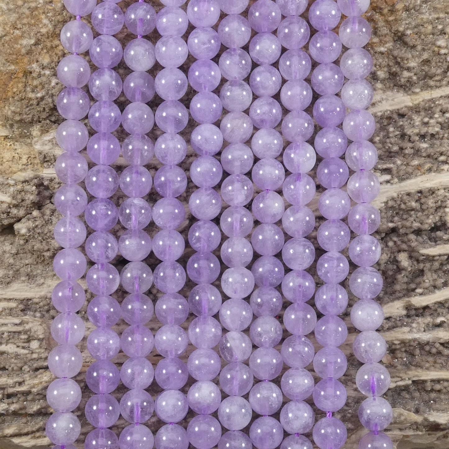 Lavender Amethyst Round