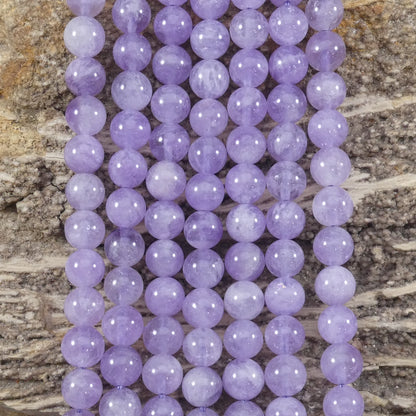 Lavender Amethyst Round