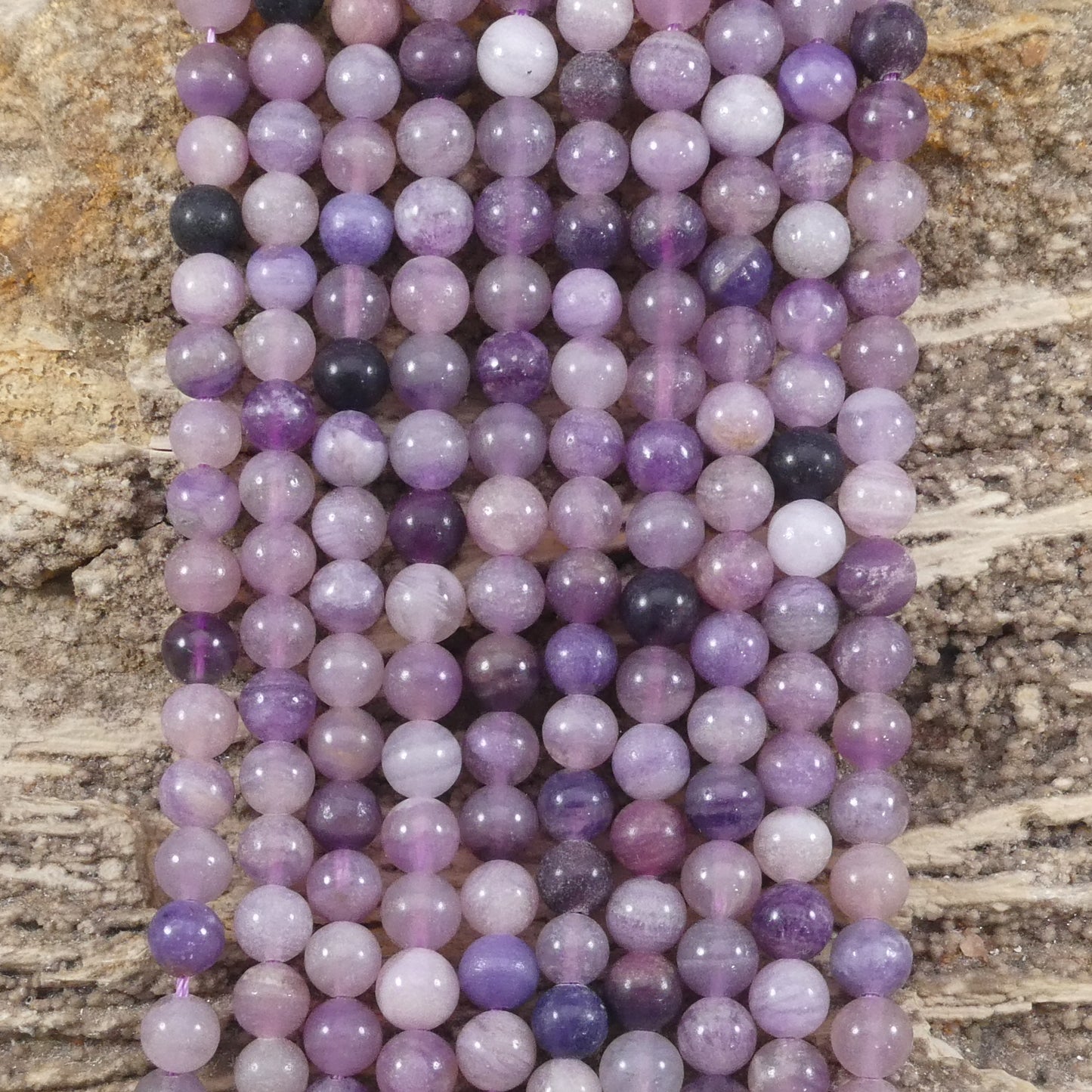 Purple Fluorite Round