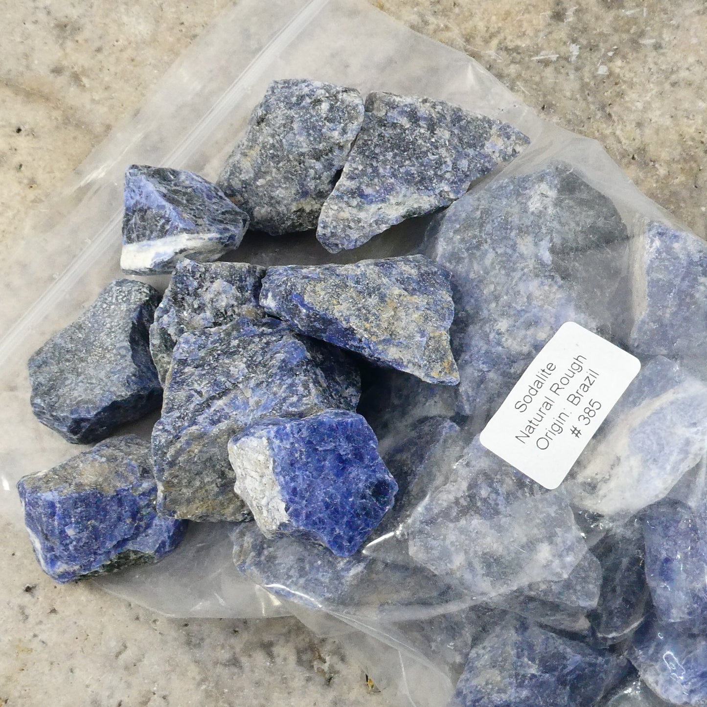 Sodalite Natural Rough Freeform (1 pc)