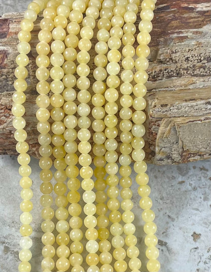 Honey Calcite aka Honey Jade Round