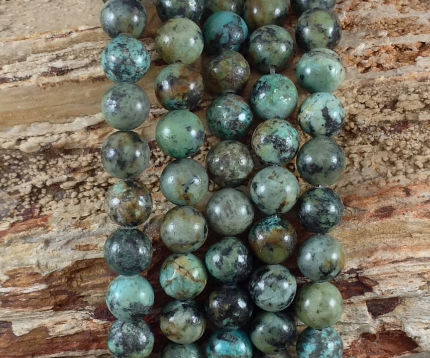 African Turquoise Round