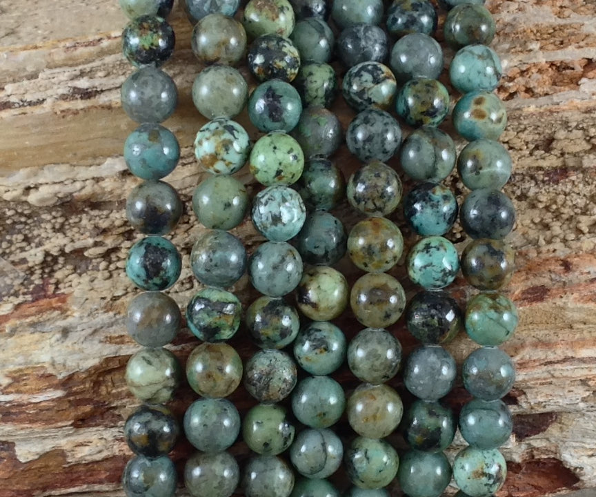 African Turquoise Round