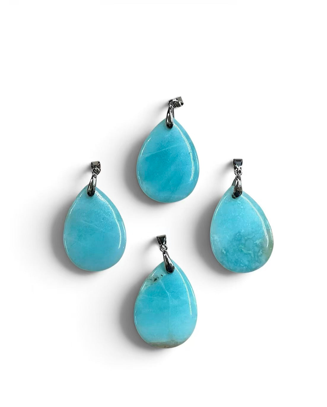 Amazonite Small Teardrop Shape Pendant, 25x34mm