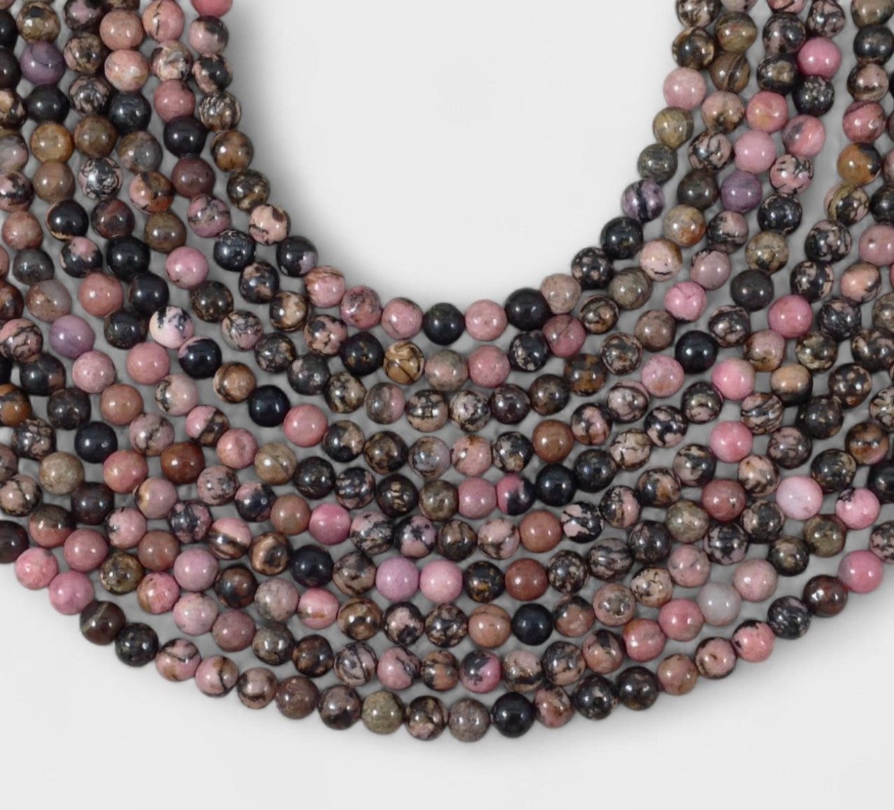 Black Rhodonite Round – The Perfect Gem