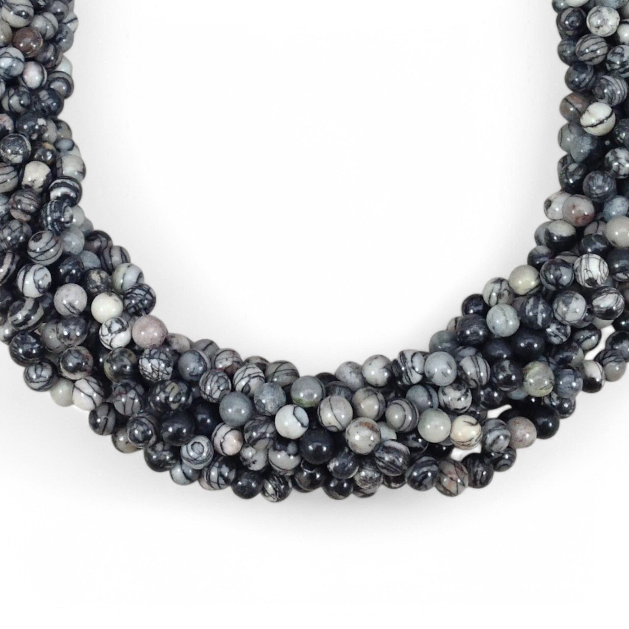Black Picasso Jasper Round – The Perfect Gem