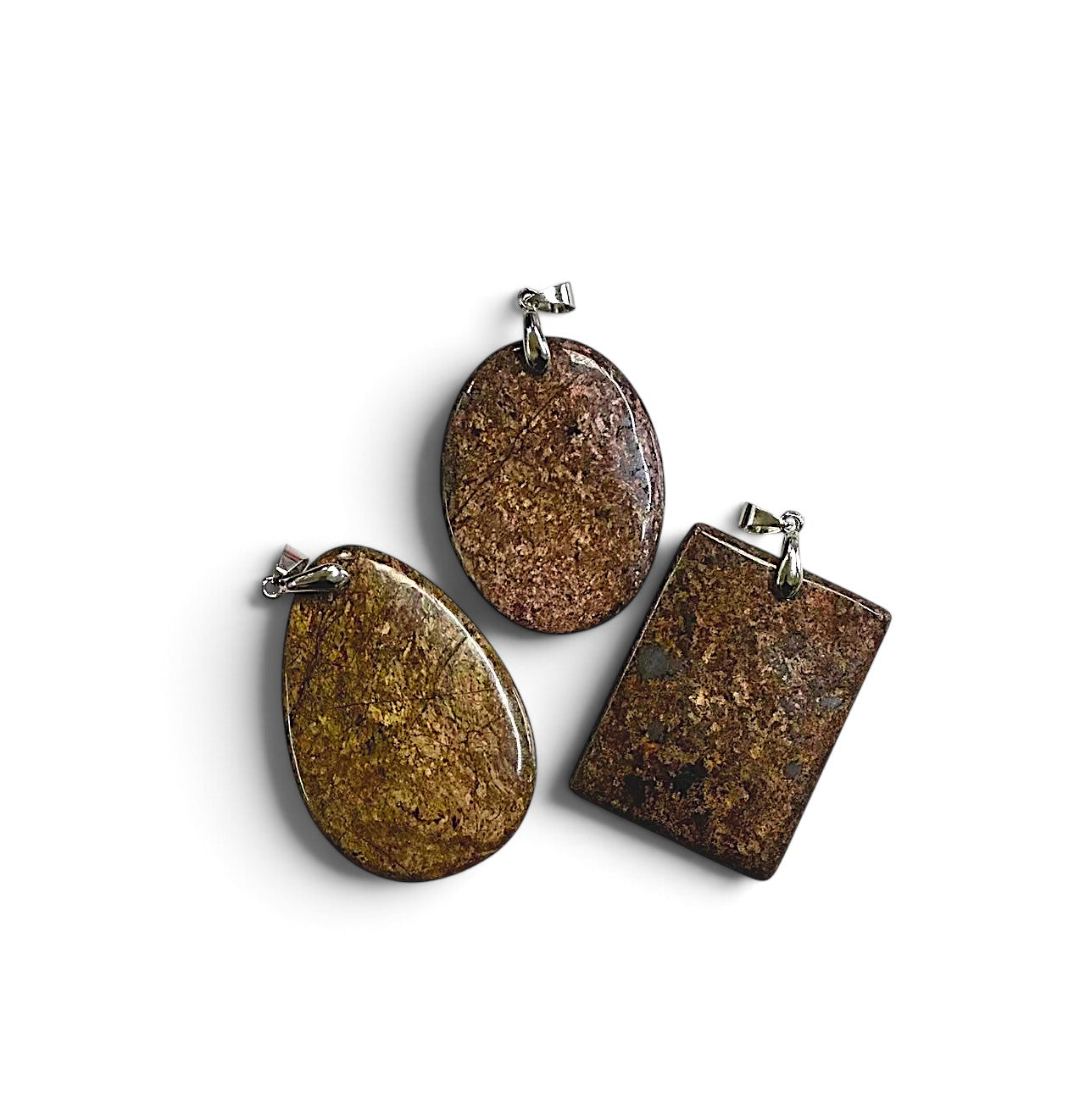 Bronzite Shapes Pendant