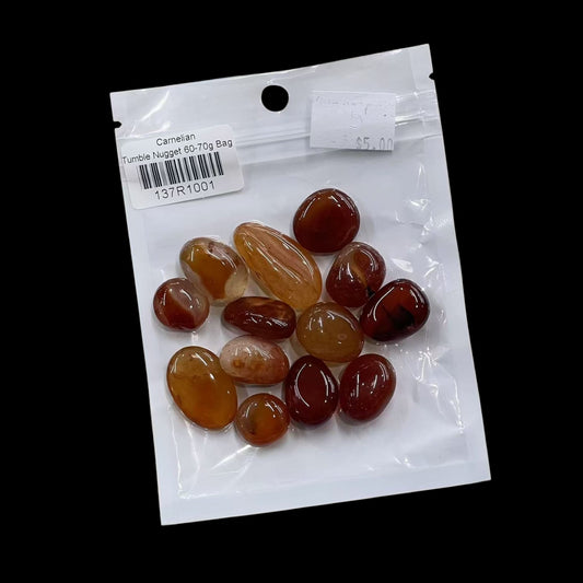 Carnelian Tumble Nuggets