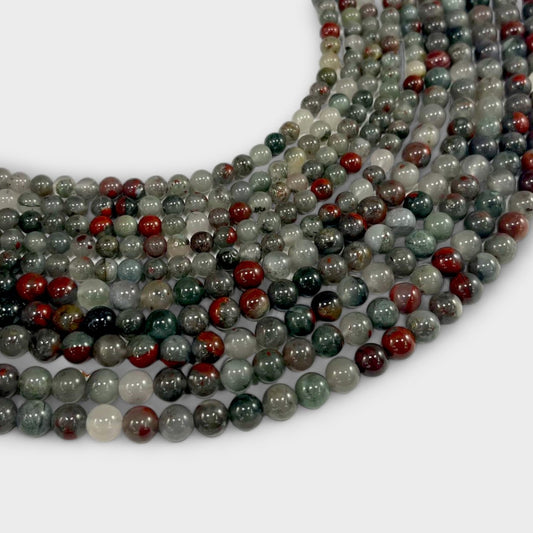 African Bloodstone Round 6mm 8mm