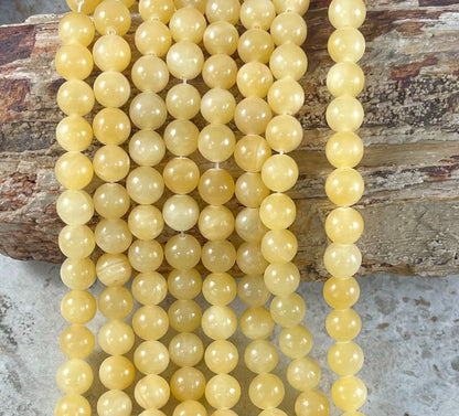 Honey Calcite aka Honey Jade Round