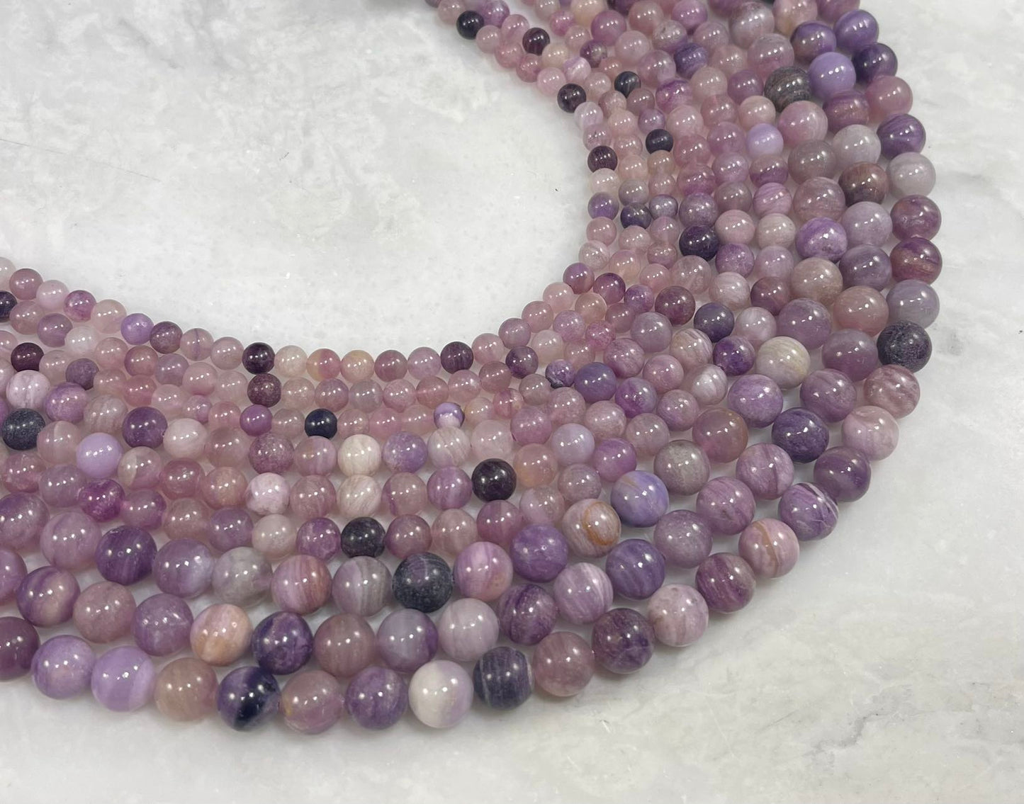 Purple Fluorite Round