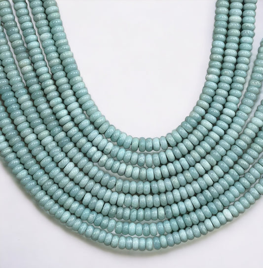 Amazonite Rondelle A Grade 10mm