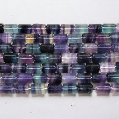 Rainbow Fluorite Tube Shapes